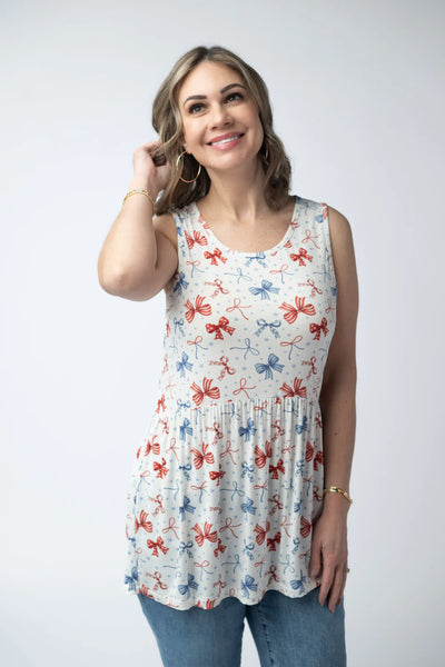 Renee Ruffle Top