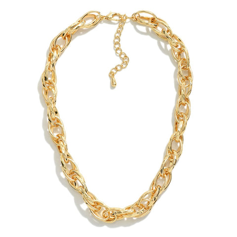 Heavy Prince of Wales Chain Link Necklace