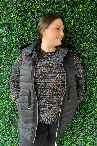 Duck down puffer vest